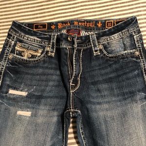Women Rock revival jeans